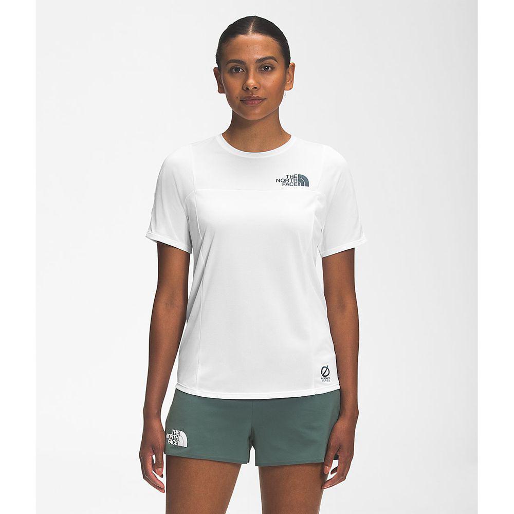 The North Face Flight Better Than Naked™ Κοντό Μανίκι Γυναικεια T Shirt - Ασπρα (UNZX69035)